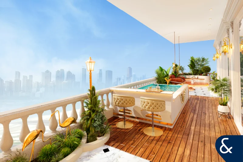 Luxury 2BR + Study | Private Pool & Terrace64021258103043112