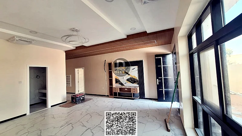 For sale, a ground floor, first floor and roof villa at an attractive and fantastic price, with European finishing, in a distinguished location in the63870351961346114