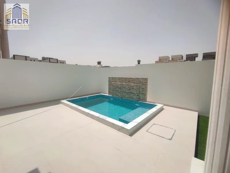 لا رسوم سنوية، فيلا كلاسيكية ملكية مع مسبح وتكييف مركزي63913328958083113