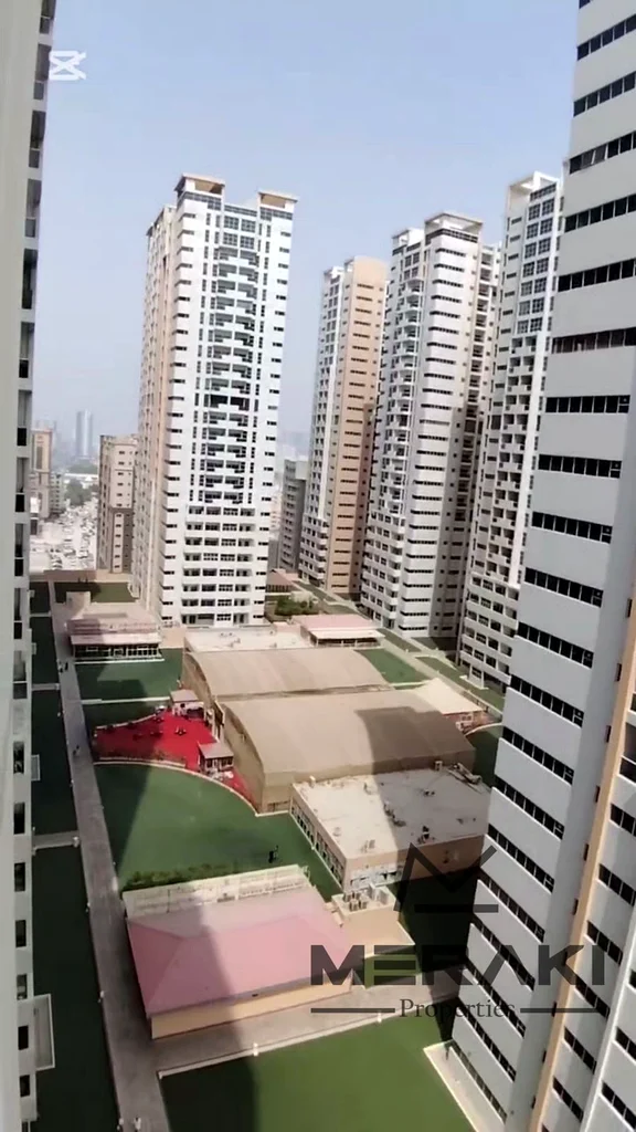 2 Master Bedrooms + Living Room with Balcony – Ajman One Towers63866307996931111