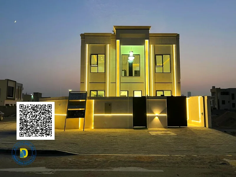 For sale - Luxury villa in Al Hailo 2 - Ajman | Corner | Two floors | 4 master bedrooms | Majlis and hall with sinks | Modern kitchen | Maid's room63911938238851112