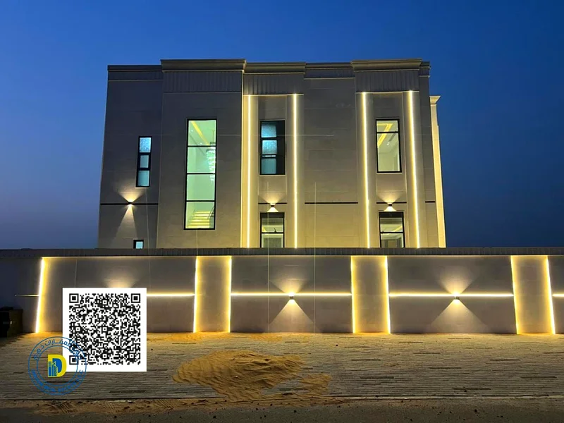 For sale - Luxury villa in Al Hailo 2 - Ajman | Corner | Two floors | 4 master bedrooms | Majlis and hall with sinks | Modern kitchen | Maid's room63911938238851111