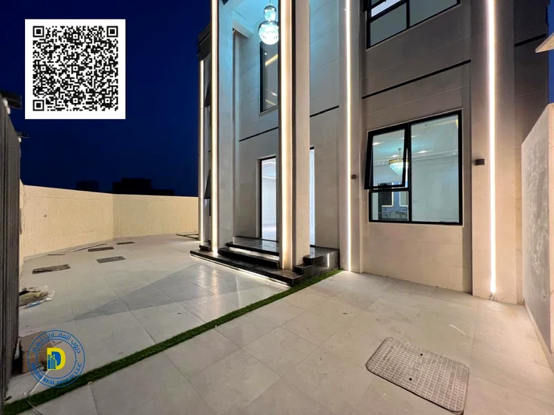 For sale - Luxury villa in Al Hailo 2 - Ajman | Corner | Two floors | 4 master bedrooms | Majlis and hall with sinks | Modern kitchen | Maid's room63911938238851113
