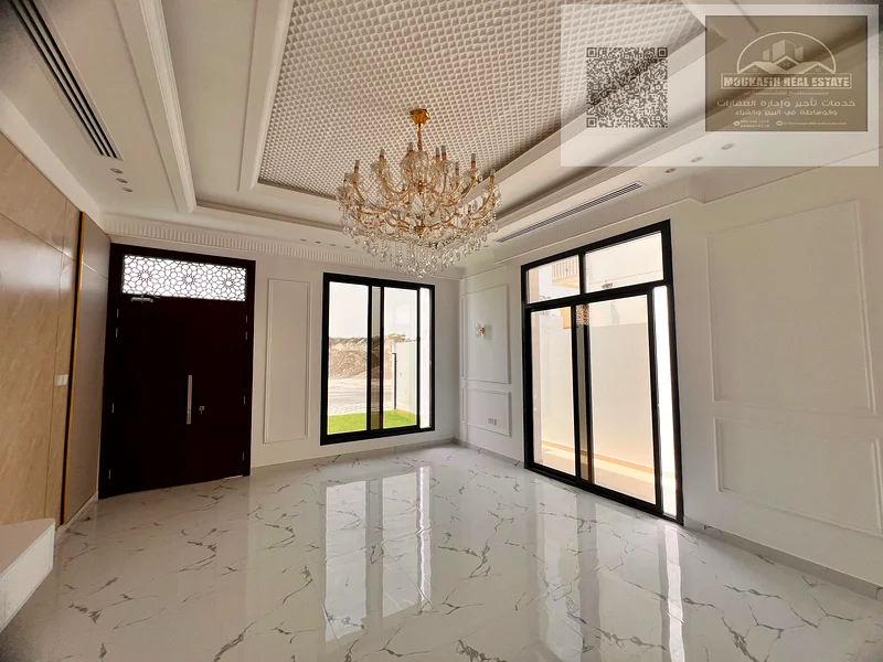 فيلا فاخرة للبيع في الهيليو 2 – عجمان 🏡 اكتشف الراحة والأناقة في هذه الفيلا الرائعة بمساحة أرضية تبلغ 4,500 قدم مربع ومساحة مبنية63911938205697114
