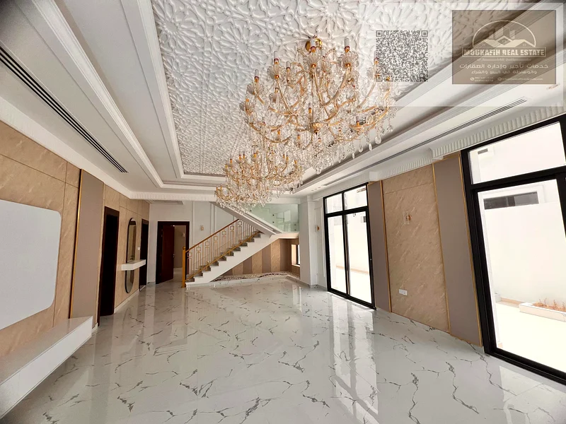 فيلا فاخرة للبيع في الهيليو 2 – عجمان 🏡 اكتشف الراحة والأناقة في هذه الفيلا الرائعة بمساحة أرضية تبلغ 4,500 قدم مربع ومساحة مبنية63911938205697113
