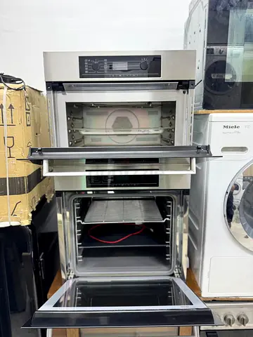 Miele oven microwave set built in excellent condition used well maintained