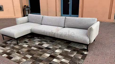 IKEA Applyard Stylish and Comfortable L-Shaped Sofa with Modern Design