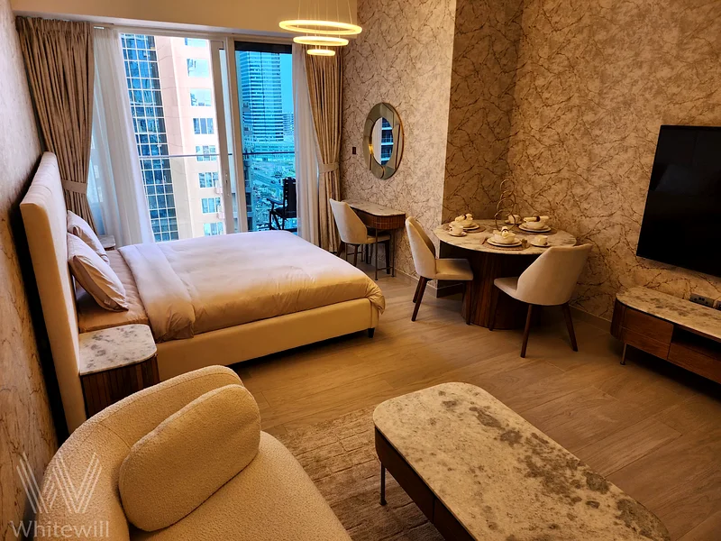 مؤثثة بالكامل ومجهزة | طابق عالٍ | شيكان63750047825538111