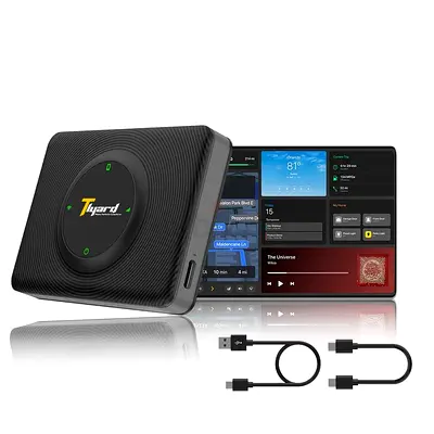 Wireless Tesla Carplay 3-in-1, Adapter  Android Auto Wireless Adapter