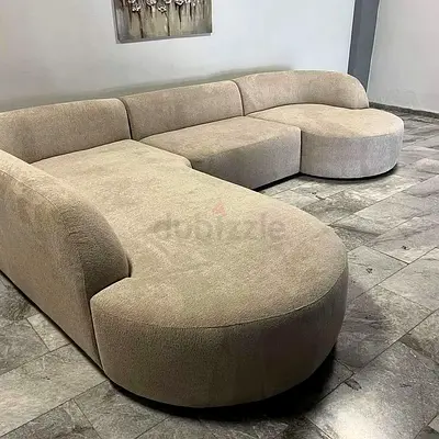 Stylish and Cozy Curved Sofa for Modern Living Spaces