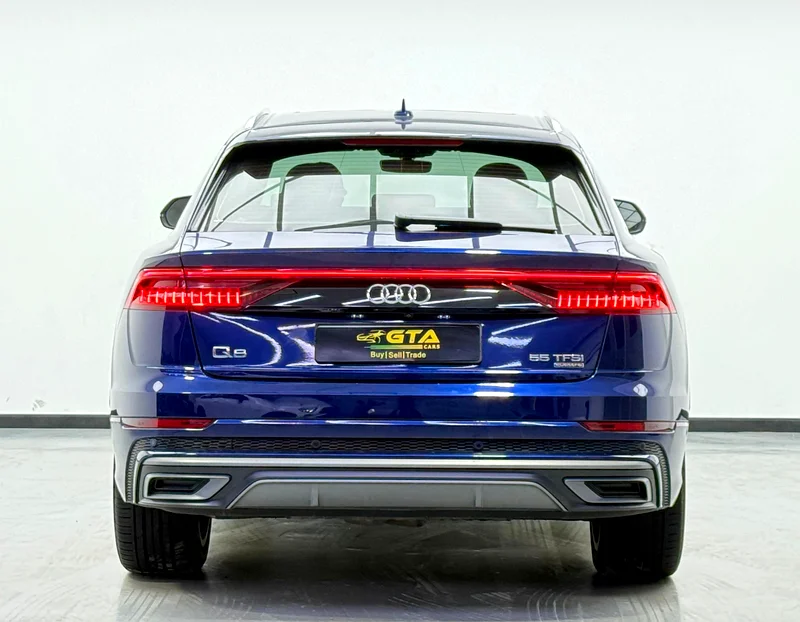 2019 Audi Q8 55TFSI Quattro S-line, 1 Year Unlimited Km Warranty, Audi Full Service History, GCC63700661803267114