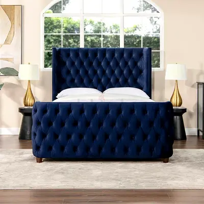 BROOKLYN TUFTED HEADBOARD BED