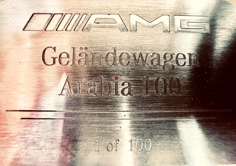 Limitef edition class G AMG Arabia 1/10063700466185475110