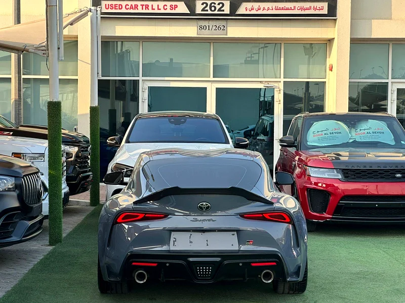 TOYOTA SUPRA GR GCC 2025
Free contract service (under Warranty)
Zero accidents
Original paint
full o63700380584835114