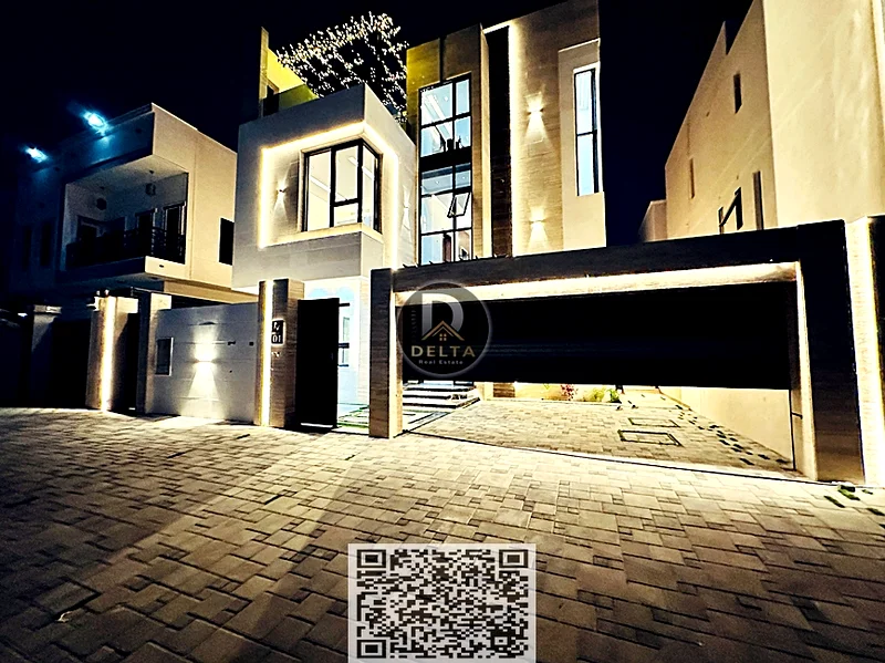 📌 For Sale: New 3-Story Villa + Elevator & Hitachi Central Air Conditioning, Ultra Deluxe Finishing, and Swimming Pool🏡 in Al Helio 2 - Ajman63912467200643111