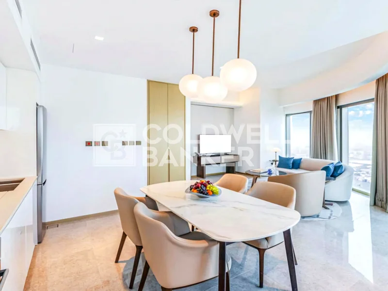 High-Floor | Fully Furnished | Skyline and Creek Views63761536033281112