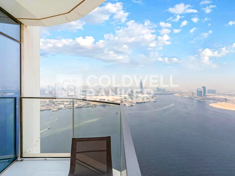 High-Floor | Fully Furnished | Skyline and Creek Views63761536033281110