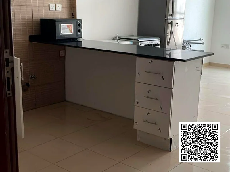 شقة 1BHK بأسعار معقولة في برج مدينة عجمان | حمامان | مبنى مناسب للعائلات63724319239299111