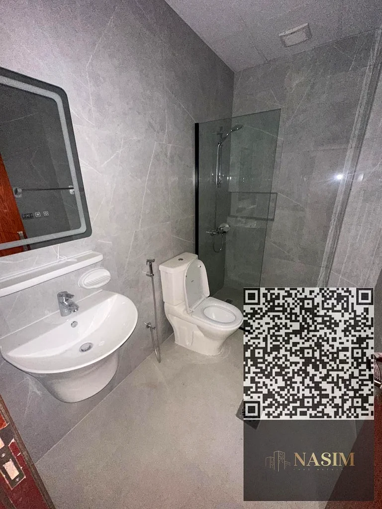 شقة فاخرة من غرفتي نوم بإطلالة على المدينة - أول احتلال، الجرف الصناعية 3، عجمان63809959426433114