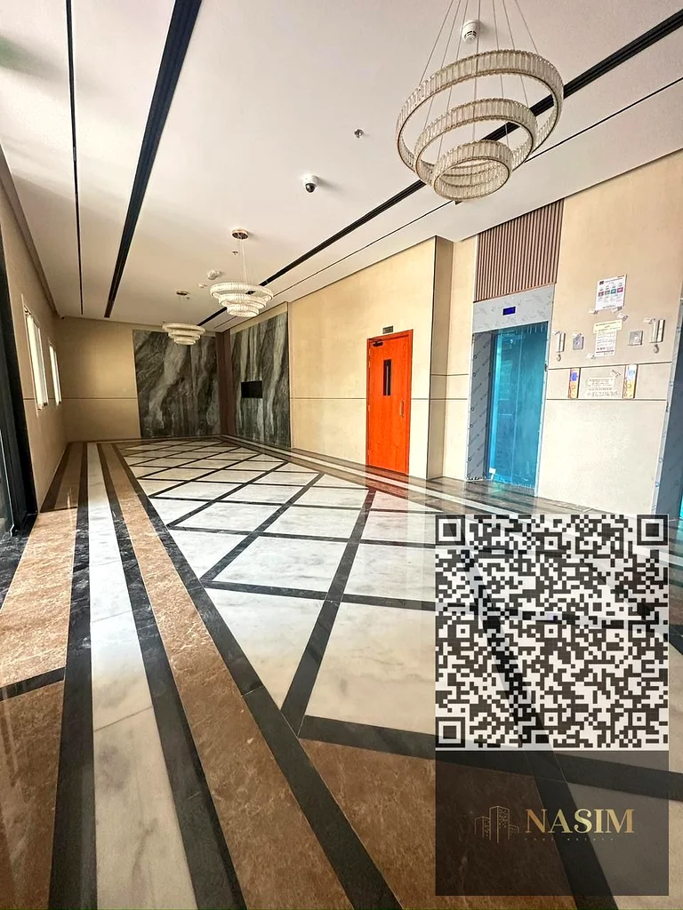 شقة فاخرة من غرفتي نوم بإطلالة على المدينة - أول احتلال، الجرف الصناعية 3، عجمان63809959426433111