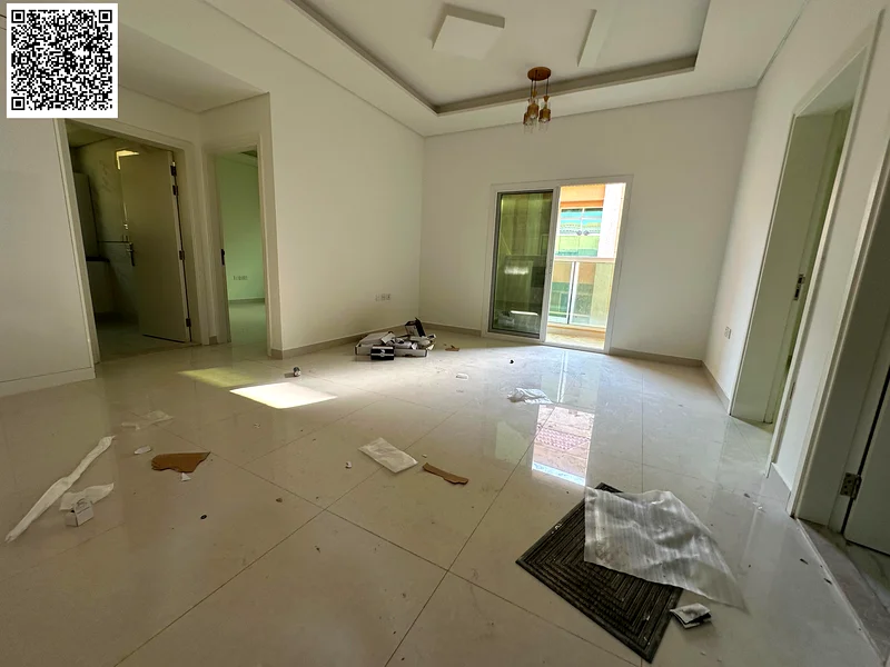 Annual rent | 2nd tenant | Al Muwaileh 3 | 2BHK | large bedrooms | living room | balcony | built-in63711781405315112