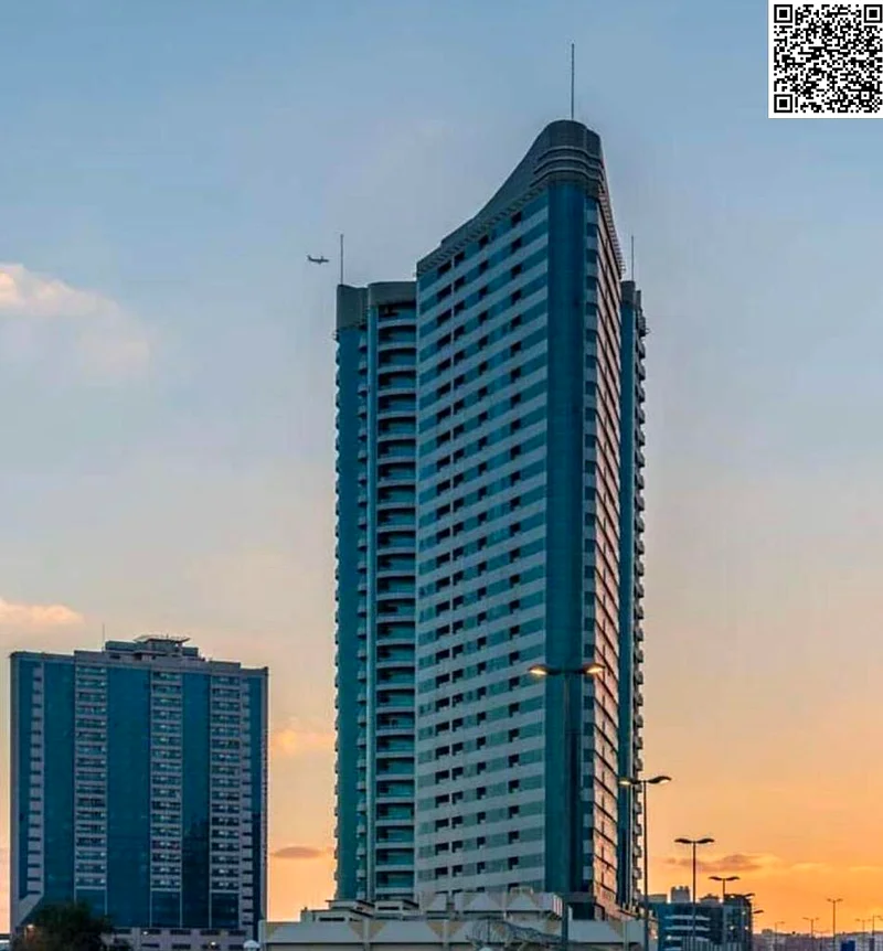 Two bedrooms and a hall for sale in Conqueror Tower, Ajman63865879202178110
