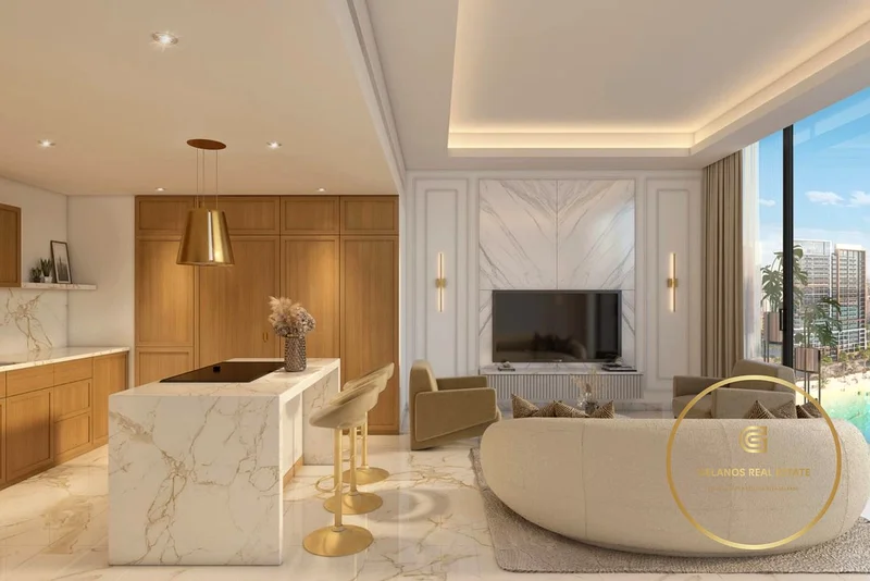 1BR | High Floor | Full Lagoon View | Riviera Reve, MBR City63976948088579111
