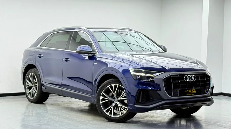 2019 Audi Q8 55TFSI Quattro S-line, 1 Year Unlimited Km Warranty, Audi Full Service History, GCC63700661803267112