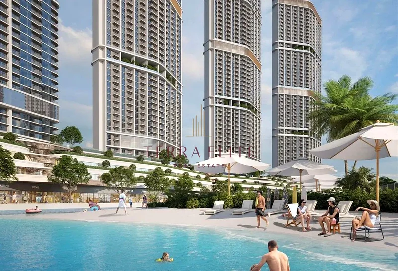 Modern 1BR Apartment | High Floor | Lagoon views63962163476737111
