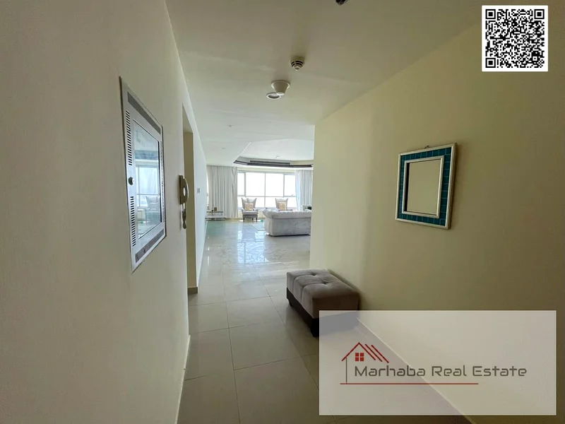 “Fully Furnished 2BR | High Floor Corniche Tower | Sea & City View”63810535468035113