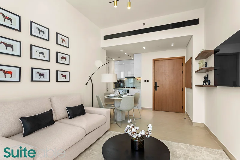 Chic 1-Bedroom Apartment in Binghatti House, JVC63835782539139111