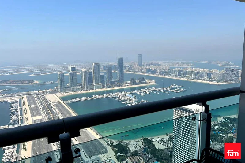 طابق عالي | إطلالة بحرية كاملة | شاغرة63777631011329113