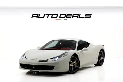 2013 Ferrari 458 Italia | GCC Specs | Fully Loaded | Perfect Condition | 4.5L V8