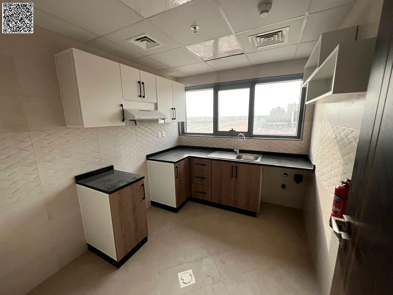 One of Ajman's finest yearly rentals – master bedroom, 2 baths, central AC, balcony, large kitchen,63714266750849111