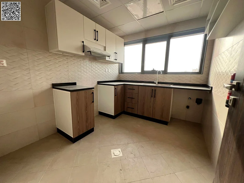 One of Ajman's finest yearly rentals – master bedroom, 2 baths, central AC, balcony, large kitchen,63714266750849113