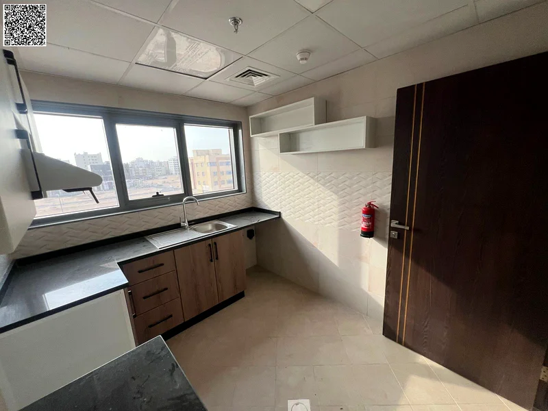 One of Ajman's finest yearly rentals – master bedroom, 2 baths, central AC, balcony, large kitchen,63714266750849112