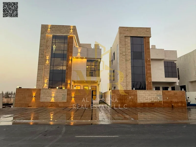 A villa with a price inclusive of registration and ownership fees on the main street, ready for occupancy in the most upscale areas of Ajman. Freehold63912253733890111