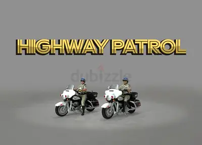 Highway Patrol 1/64 scale diecast american diorama