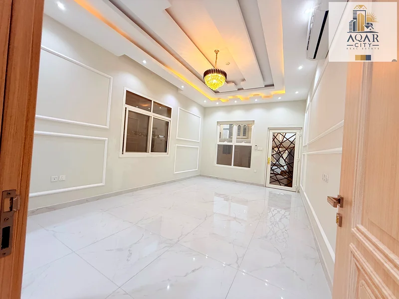 فيلا للإيجار، واجهة حجرية، خمس غرف نوم رئيسية، منطقة الياسمين، عجمان63720142046337114