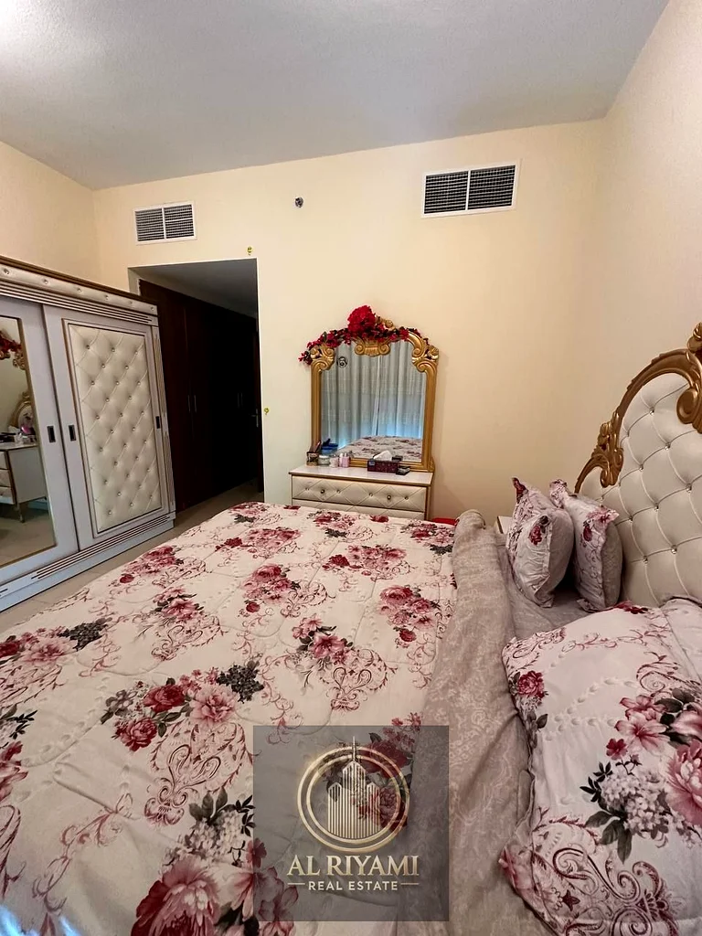 فرصة استثمارية كبيرة، شقة مفروشة من غرفتين نوم متوفرة في أبراج عجمان وان.63889479610882113