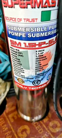 Supermasta 1.5 HP Submersible Pump for Sale