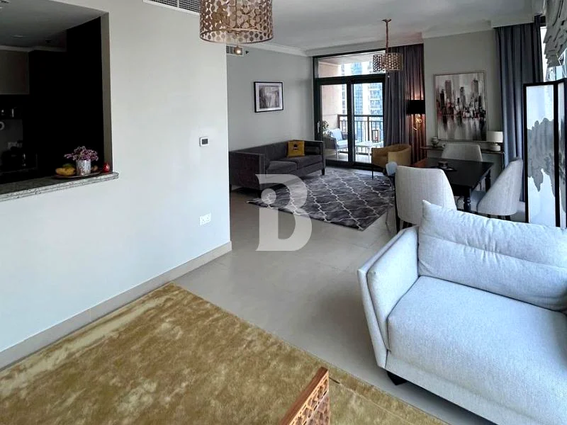 شقة خلابة مع منظر برج خليفة | تطل على الممر المائي | فاخرة63760027510146113