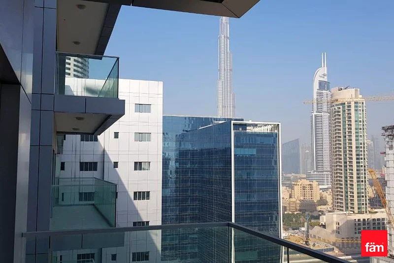 مؤثث I طابق عالي I إطلالة على برج خليفة63792360005507113