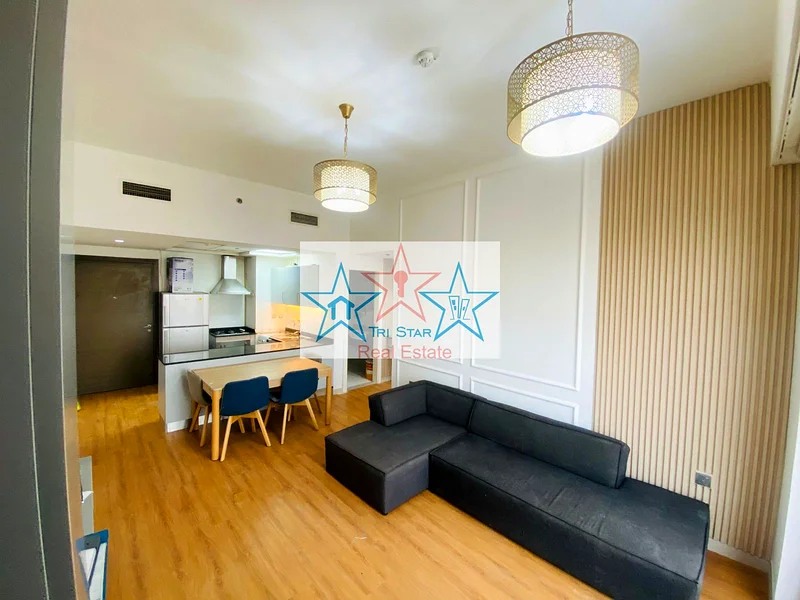 Montrell by Azizi, Rent 68k 4 cheques sqft 699. It's a fully furnished 1bhk  and Chiller free63761924203009114