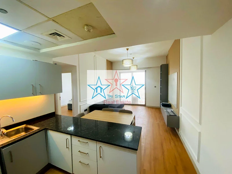 Montrell by Azizi, Rent 68k 4 cheques sqft 699. It's a fully furnished 1bhk  and Chiller free63761924203009111