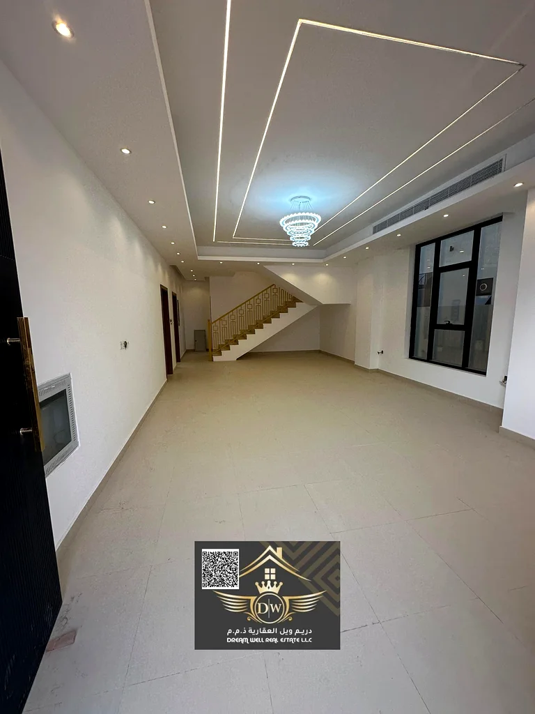 Modern Villa for sale in Al Bahia Ajman | Fully finished | 5 master bedrooms | Freehold for all nationalities63884499718146114