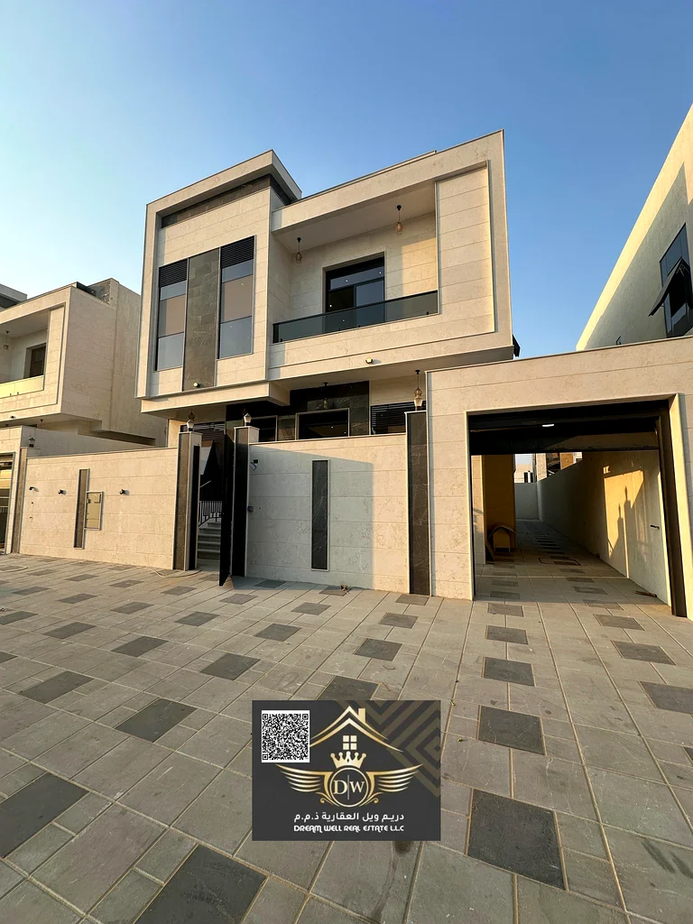 Modern Villa for sale in Al Bahia Ajman | Fully finished | 5 master bedrooms | Freehold for all nationalities63884499718146111