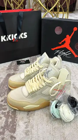 Nike Air Jordan 4 x Off-White ‘Sail’