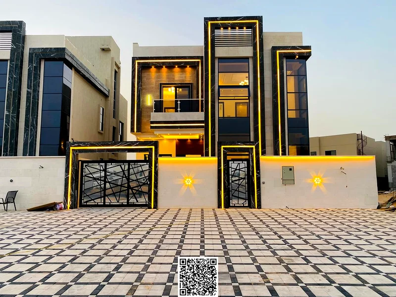 Modern, upscale villa in Al Helio 1 - close to all services and schools, prime location, elegant design, ready for immediate occupancy63893336845698110
