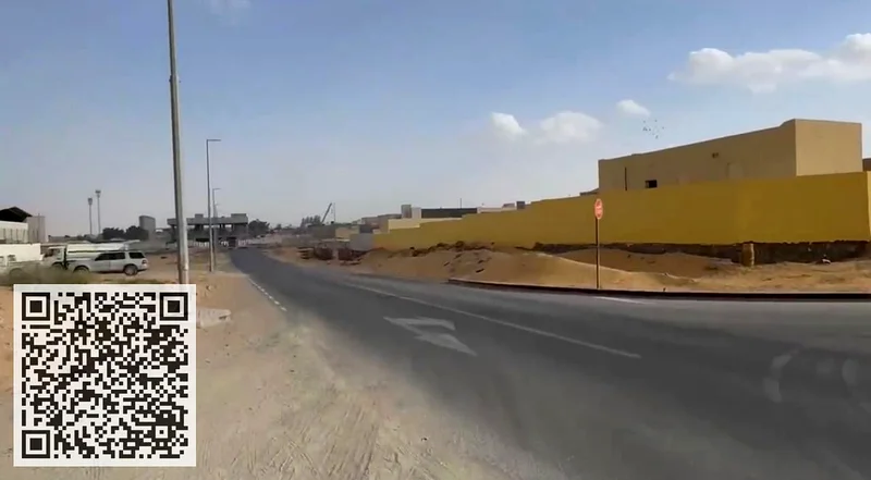 For rent walled land in  Sajaa area  Sharjah  Prime location   corner \ main Street64057583443970111
